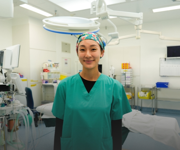 What happens when a patient goes under anaesthesia?