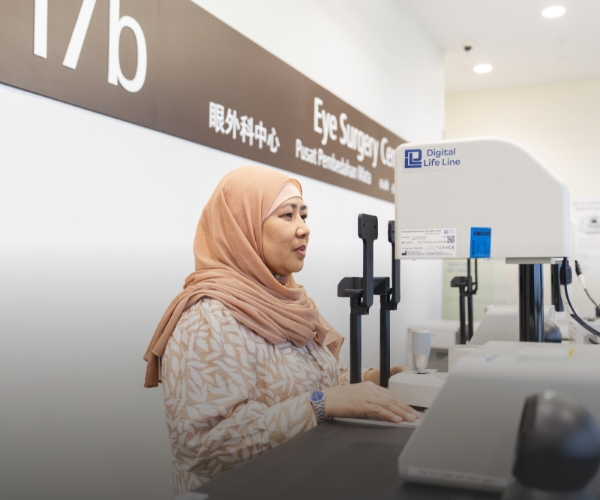 A simpler way to test vision at NUH