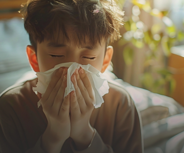 Is your child's blocked nose sinusitis?